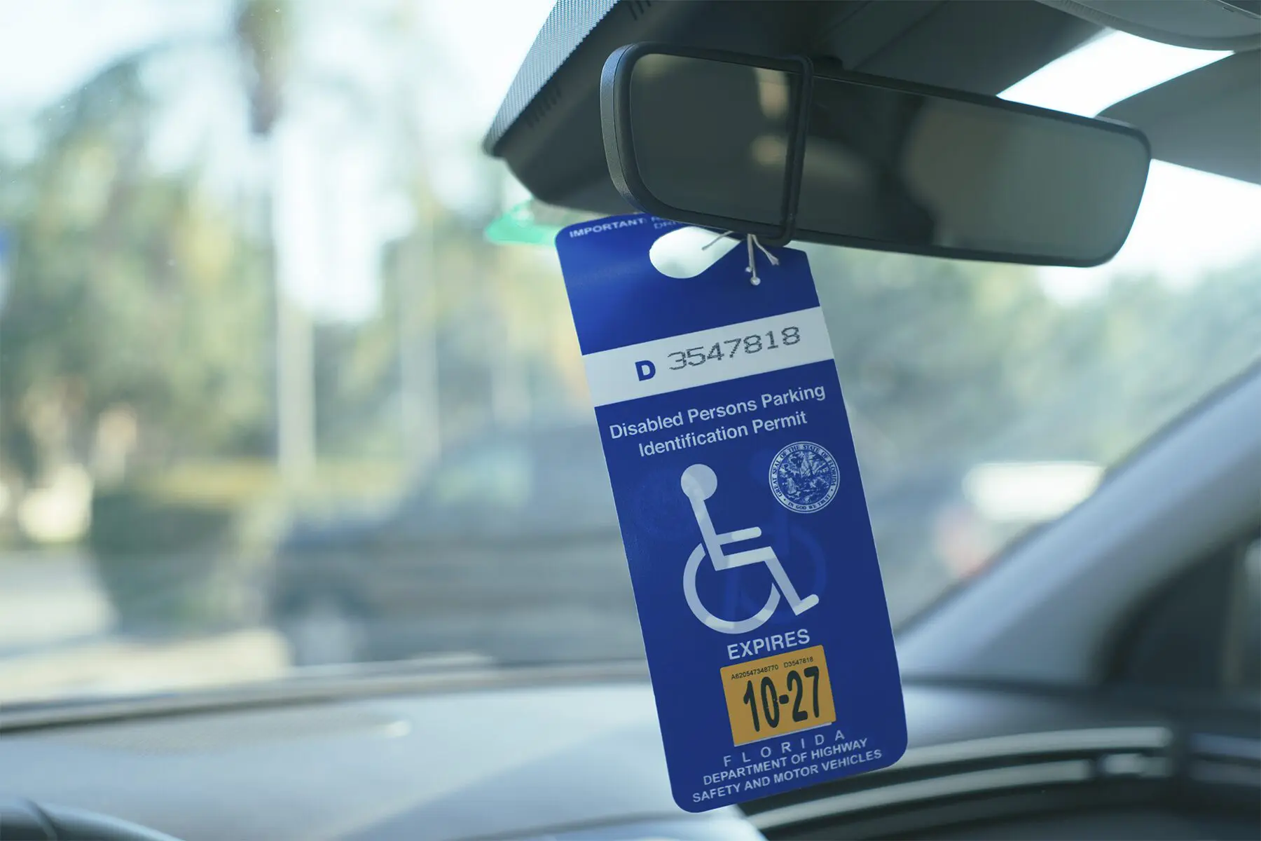 handicap placard